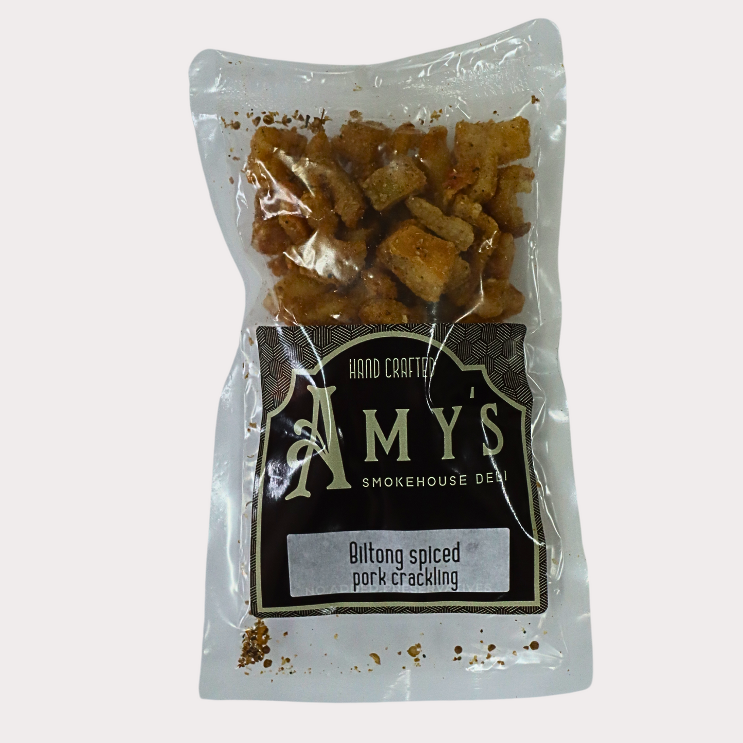 Biltong Spiced Pork Crackling