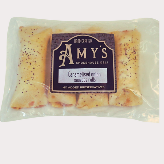 Caramelised Onion Pork Sausage Rolls